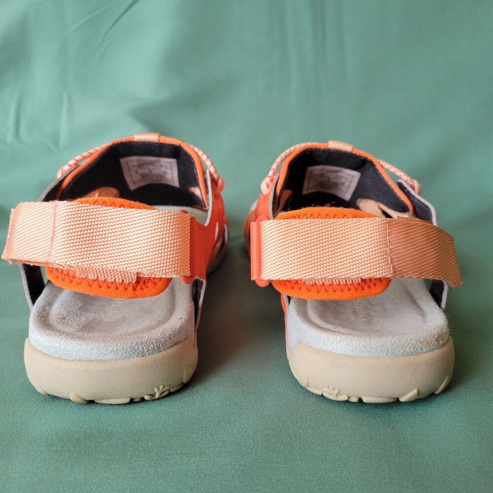 Merrell Terran Cage Sport Sandals Women's Size 6 Goldfish Orange Outdoor Walking - Picture 7 of 13